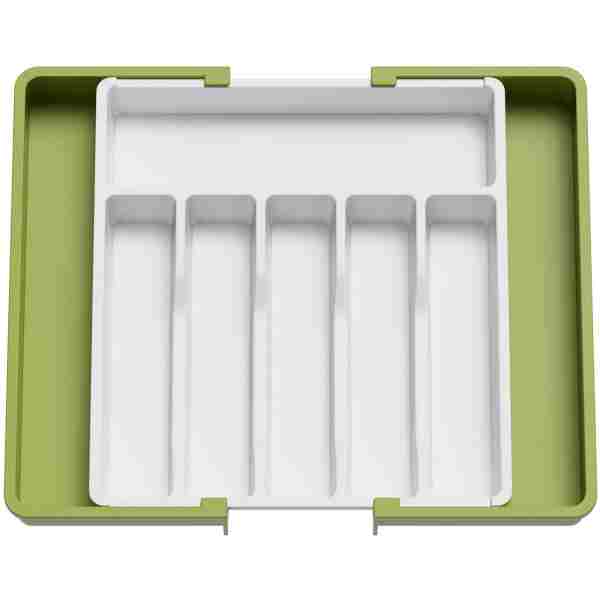 Lifewit Silverware Drawer Organizer, Expandable Utensil Tray for Kitchen, BPA Free Flatware and Cutlery Holder, Adjustable Plastic Storage for Spoons Forks Knives, Large,...