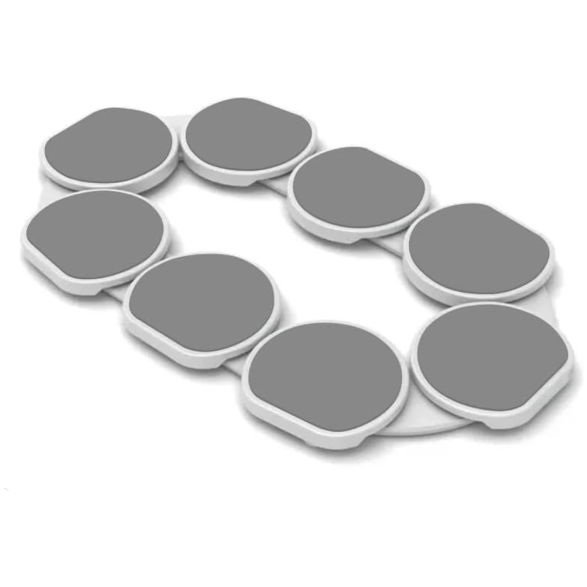 Light Gray- The Lazy Susan Revolution - The First Patented Lazy Susan Turntable Expandable for Rectangular & Oblong Tables - Kitchen & Dining Tables - Great Gift! Parties &...