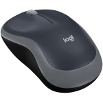 Logitech M185 Wireless Mouse, 2.4GHz with USB Mini Receiver, 12-Month Battery Life, 1000 DPI Optical Tracking, Ambidextrous PC/Mac/Laptop - Swift Grey