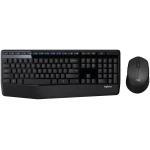Logitech MK345 Wireless Combo Full-Sized Keyboard with Palm Rest and Comfortable Right-Handed Mouse, 2.4 GHz Wireless USB Receiver, Compatible with PC, Laptop,Black