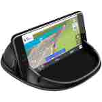 Loncaster Car Phone Holder, Car Phone Mount Silicone Car Pad Mat for Various Dashboards, Slip Free Desk Phone Stand Compatible with iPhone, Samsung, Android Smartphones, GPS...