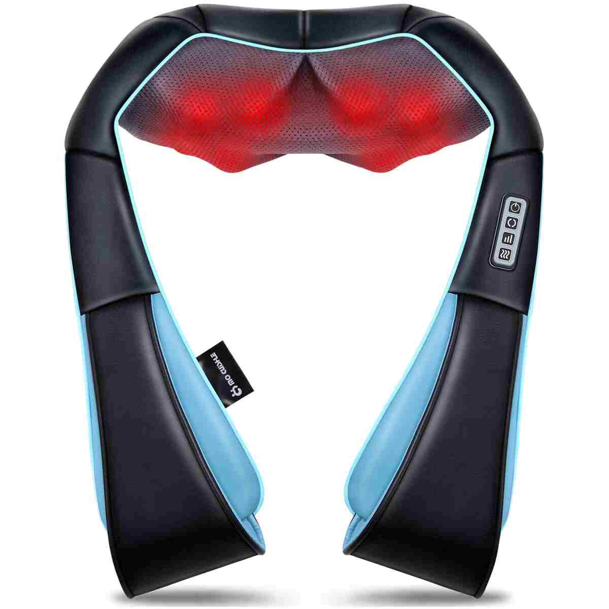 Mo Cuishle Shiatsu Back Shoulder and Neck Massager with Heat, Electric Deep Tissue 4D Kneading Massage, Best Gifts for Women Men Mom Dad, Fathers Day, Mothers Day, Christmas Gifts