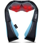 Mo Cuishle Shiatsu Back Shoulder and Neck Massager with Heat, Electric Deep Tissue 4D Kneading Massage, Best Gifts for Women Men Mom Dad, Fathers Day, Mothers Day, Christmas Gifts