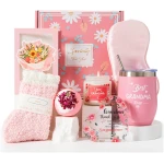 Mothers Day Gifts for Grandma, Gift Basket Box Set Kit from Granddaughter Grandson Birthday Gift Ideas Best Ever Set Relaxing SPA Gifts Get Well Soon Thanksgiving Presents
