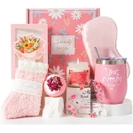 Mothers Day Gifts for Mom, Gifts Basket Box from Daughter Son Moms Birthday Gift Ideas Mother-in-law Best Mom Ever New Mom Set from Husband Relaxing SPA Get Well Soon Christmas...