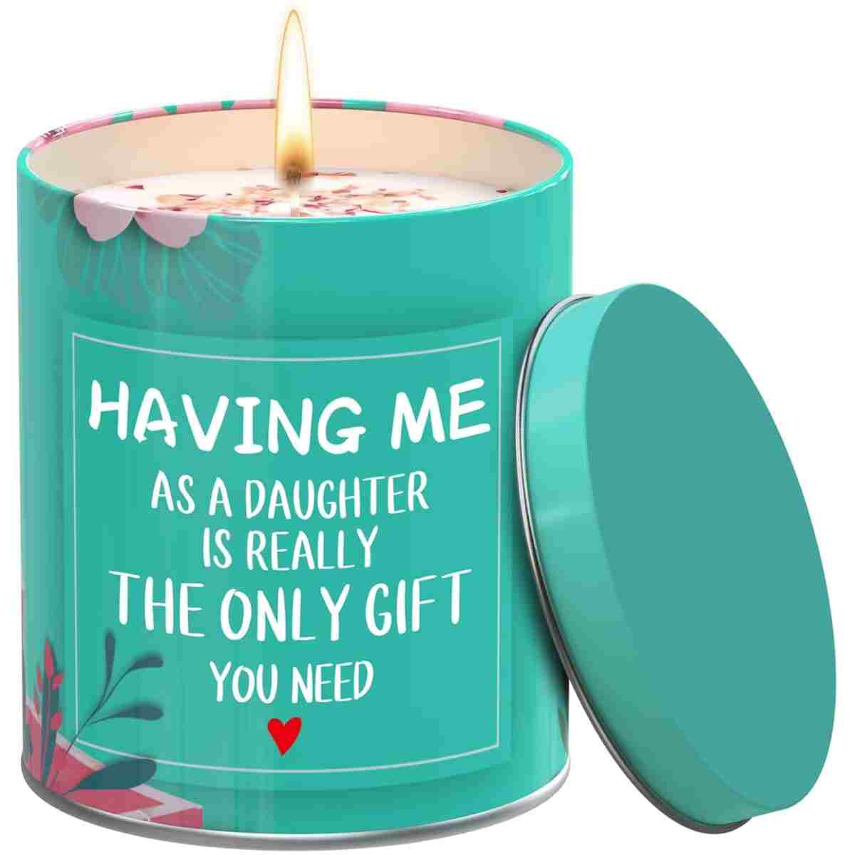 Mothers Day Gifts from Daughter,Birthday Gifts for Mom,Christmas Stocking Stuffers,Galentines Day Gift,Funny Gift Ideas for Mom-Scented Candles