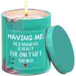 Mothers Day Gifts from Daughter,Birthday Gifts for Mom,Christmas Stocking Stuffers,Galentines Day Gift,Funny Gift Ideas for Mom-Scented Candles