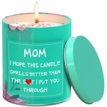 Mothers Day Gifts from Daughter,Son-Mom Scented Candles Funny Gifts Ideas for Mom,Mothers Day/Christmas Birthday Unique Gift for Mama,9oz