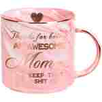 Mothers Day Mom Gifts for Mom Wife from Daughter Son, Valentines Galentines Day Birthday Gifts for Women Her Girlfriend Sister Friends, 12 OZ Funny Coffee Mug, Christmas...