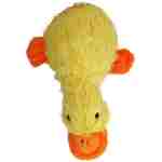 MULTIPET Duckworth Plush Filled Dog Toy, Assorted Colors, (Pack of 1)