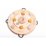 My Intelligent Pets Birthday Cake Puzzle Toy – Interactive Wooden Brain Game for Dogs, Mental Enrichment Toy for Dogs, Enhances Natural Instincts