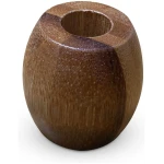 Naturals - Compact Bamboo Toothbrush Holder Eco-Friendly & Affordable Keeps Bamboo Toothbrushes Dry Ideal for Hygienic Bathroom Decor