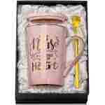 Nurse Gifts for Women, Funny Nurse Mug with Gold Print, Nurses Week Retirement Graduation Appreciation Present, School Nursing Student RN Practitioner, 14oz Pink Marbled Ceramic...