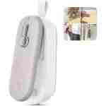 ODSD 2 in 1 Mini Bag Sealer Heat Seal and Cutter With Lanyard - Portable Handheld Chip Heat Sealer for Snacks, Candies, Plastic Food Storage (Batteries Included)