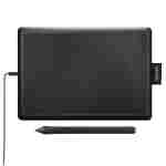 One by Wacom Small Graphics Drawing Tablet 8.3 x 5.7 Inches, Portable Versatile for Students and Creators, Ergonomic 2048 Pressure Sensitive Pen Included, Compatible with...