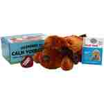 Original Snuggle Puppy Heartbeat Stuffed Dog Toy. Puppy Toy for Anxiety Relief, Calming Aid, and Comfort Toy for Behavioral Training in Brown