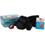Original Snuggle Puppy Heartbeat Stuffed Toy for Dogs. Pet Anxiety Relief and Calming Aid, Comfort Toy for Behavioral Training in Black