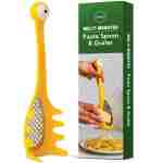 OTOTO Pasta Spoon & Spaghetti Spoon - Cooking Gadgets, Cooking Gifts, Cool Kitchen Gadgets, Cool Gifts, Cute Kitchen Accessories, Funny Gifts, Random Stuff