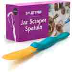 OTOTO Splatypus Jar Spatula for Scooping and Scraping - Unique Fun Cooking Kitchen Gadgets for Foodies - BPA-free & 100% Food Safe - Crepe Spreader