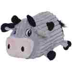 Outward Hound Fattiez Cow Plush Squeaky Dog Toy, Medium