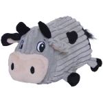 Outward Hound Fattiez Cow Plush Squeaky Dog Toy, Medium