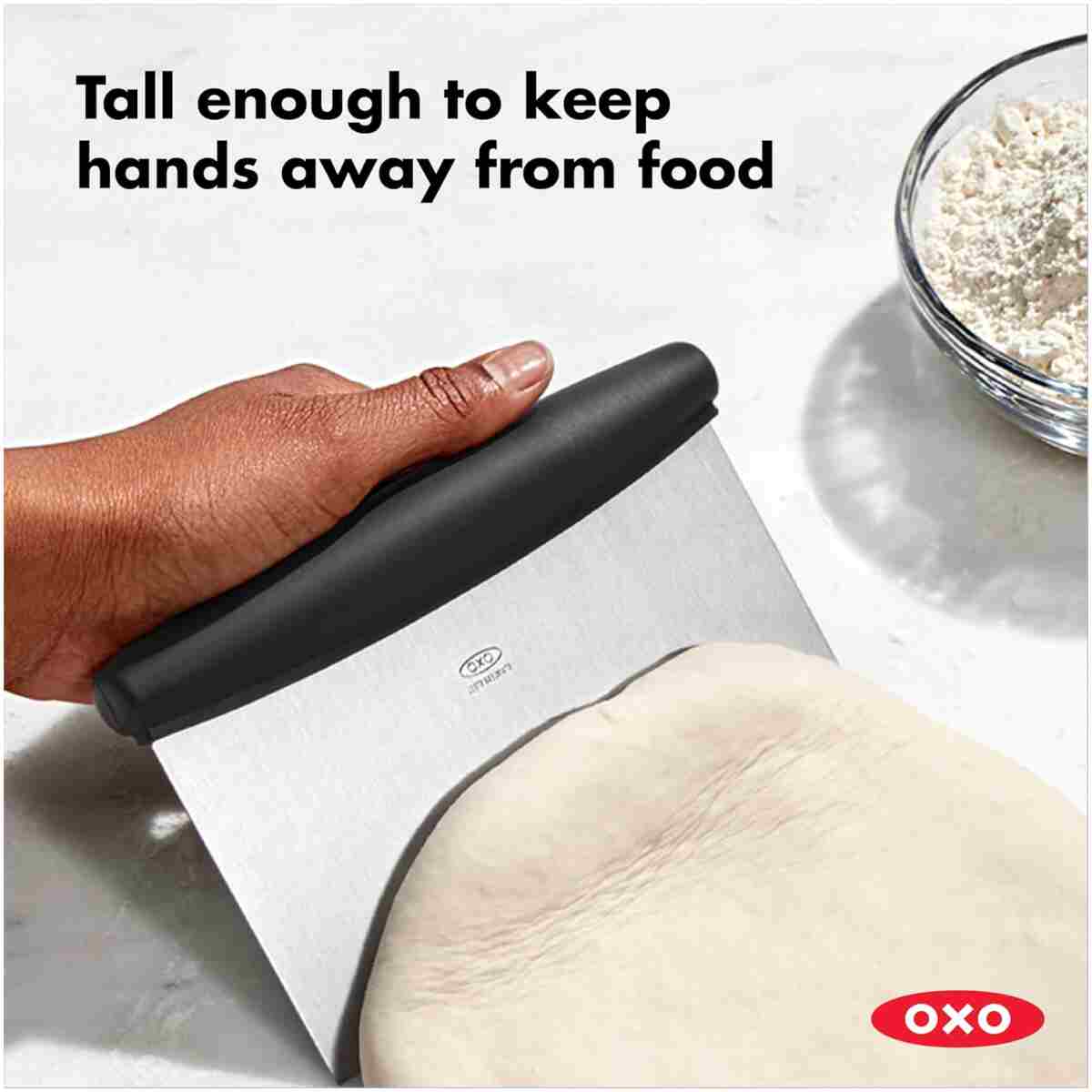 OXO Good Grips Stainless Steel Bench Scraper & Chopper