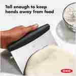 OXO Good Grips Stainless Steel Bench Scraper & Chopper