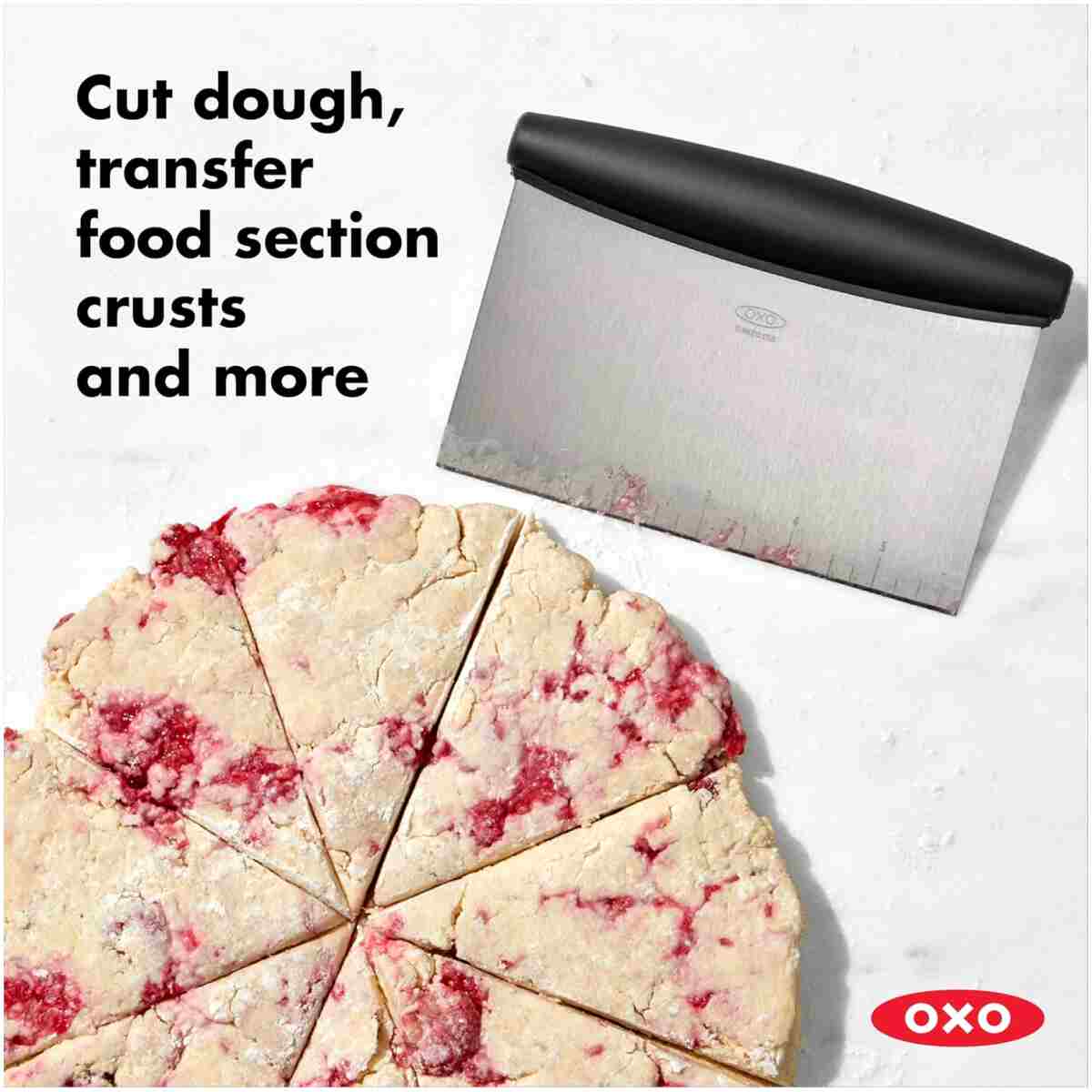 OXO Good Grips Stainless Steel Bench Scraper & Chopper