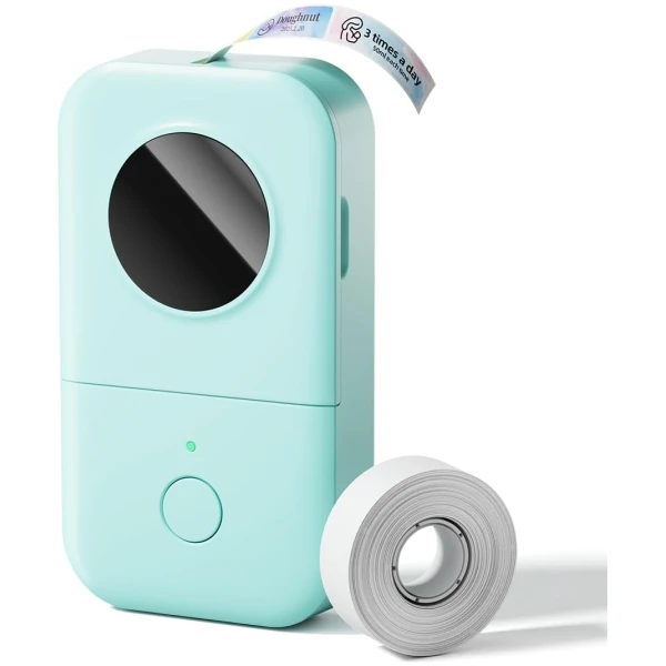 Phomemo D30 Label Maker Machine, Portable Bluetooth Mini Label Printer, Smart Phone Handheld Thermal Sticker Small Labeler Multiple Templates Font Icon Inkless for Home Office