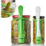 Pickle Fork, YUNHOME Pickle Grabber, Unique Kitchen Gadgets, Olive Fork Pickle Picker Pickle Gift Cool Gadgets Pickle Gifts Pickle Forks Tool for The Jar Pickle Holder