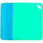 Plastic Flexible Cutting Mats for Kitchen, 3pcs Color Coded Chopping Board Set, Cutting Board Sheet for Kitchen Cooking, Dishwasher Safe （11.5x9"）