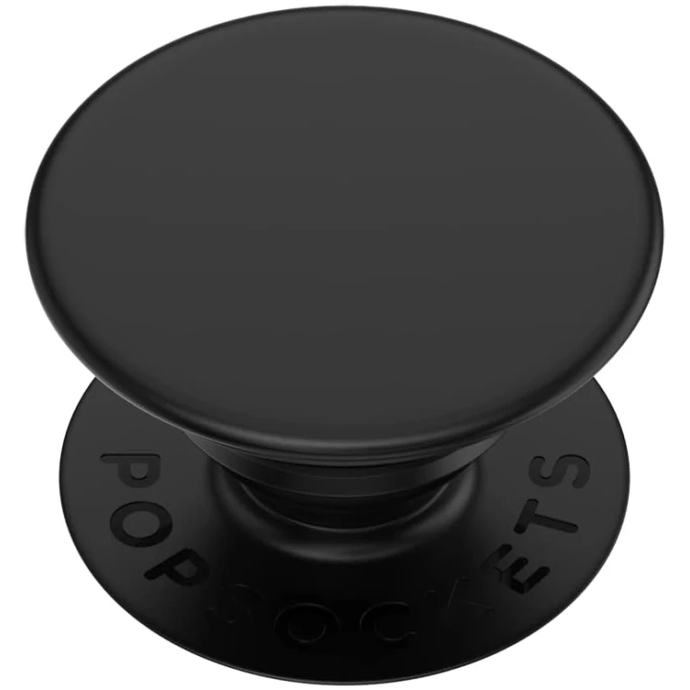 ​​​​PopSockets Phone Grip with Expanding Kickstand, Adhesive Grip - Black
