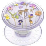 PopSockets 植物基手机握把，带扩展支架和粘性握把，环保 - Purple Fields