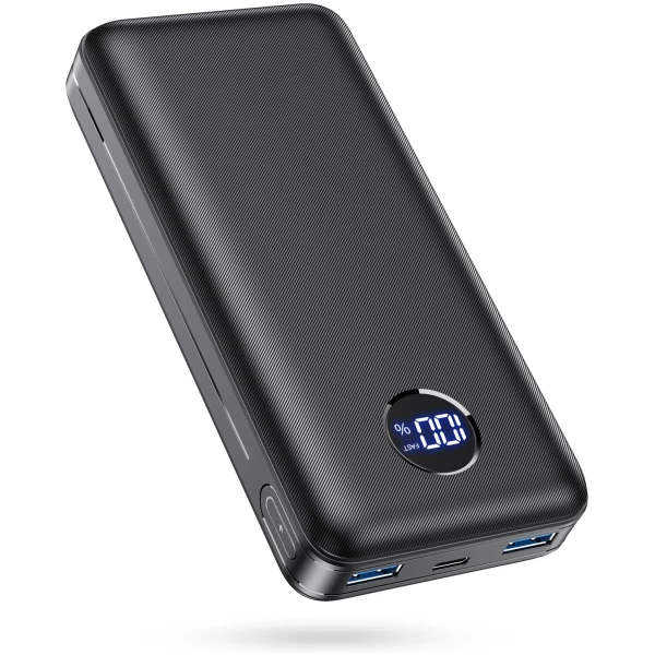 Portable Charger 40000mah Power Bank, USB-C (22.5W) Fast Charging Battery Pack Portable Phone Charger for iPhone 15/14/13 Series, Android Samsung Galaxy, for Travel Camping - Black