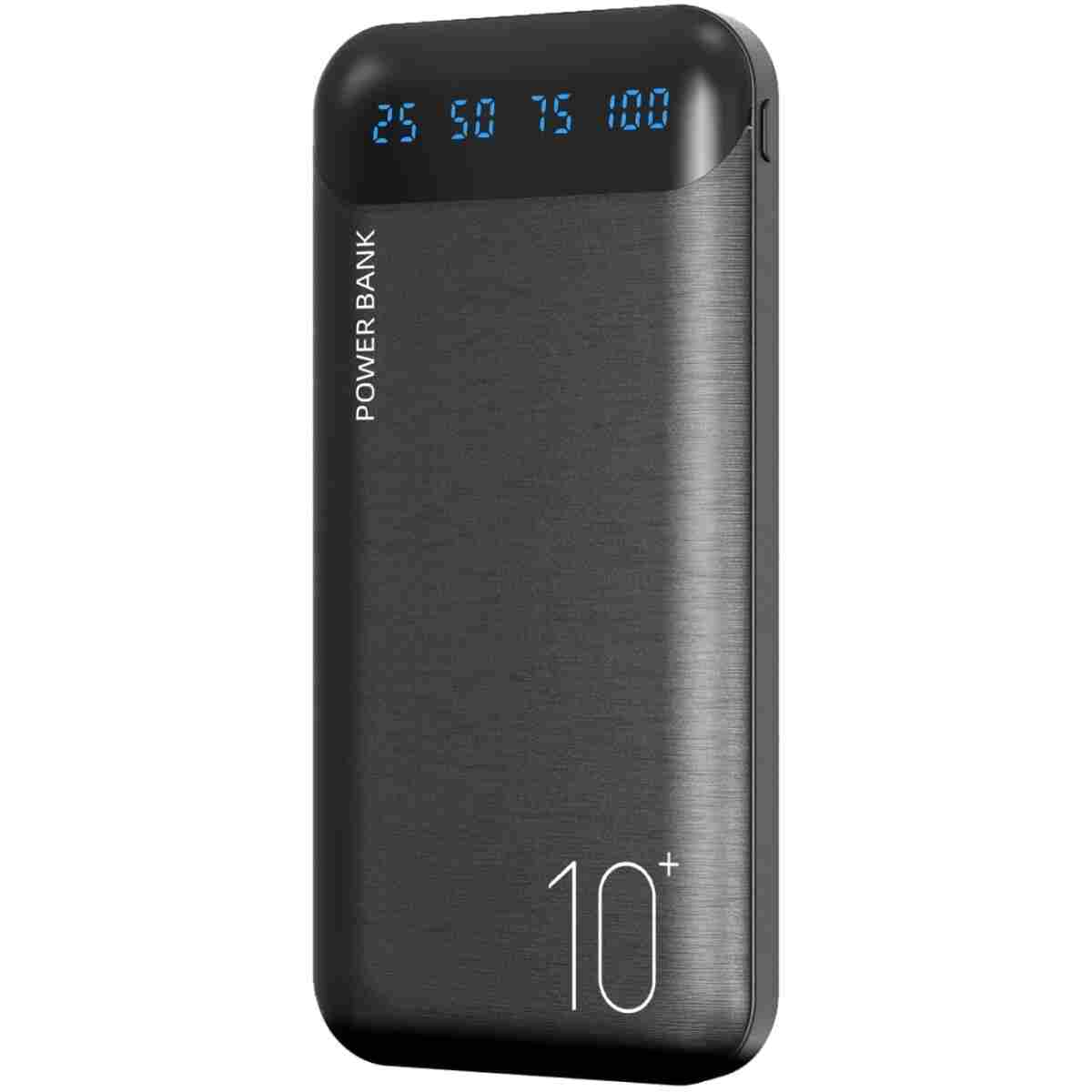 Power Bank 10000mAh Portable Charger Slim External Battery Pack with 2 USB 2.4A Outputs and USB C In/Out Compatible with Huawei iPhone 16 15 14 13 12 iPad Samsung Galaxy S20...
