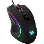Redragon M612 Predator RGB Gaming Mouse, 8000 DPI Wired Optical Mouse with 11 Programmable Buttons & 5 Backlit Modes, Software Supports DIY Keybinds Rapid Fire Button