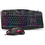 Redragon S101 Gaming Keyboard, M601 Mouse, RGB Backlit Gaming Keyboard, Programmable Backlit Mouse, Value Combo Set [New Version]