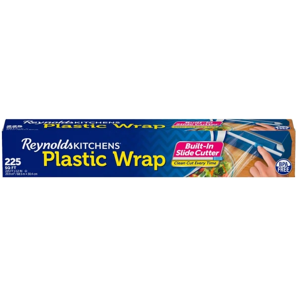 Reynolds Kitchens Quick Cut Plastic Wrap, 225 Square Feet
