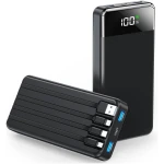 SABANI Portable Charger 35000mAh Power Bank - Portable Battery with 4 Built in Cables, 22.5W Fast Charging Battery Pack Compatible with iPhone 16 15 14 13 Samsung Android Phone...