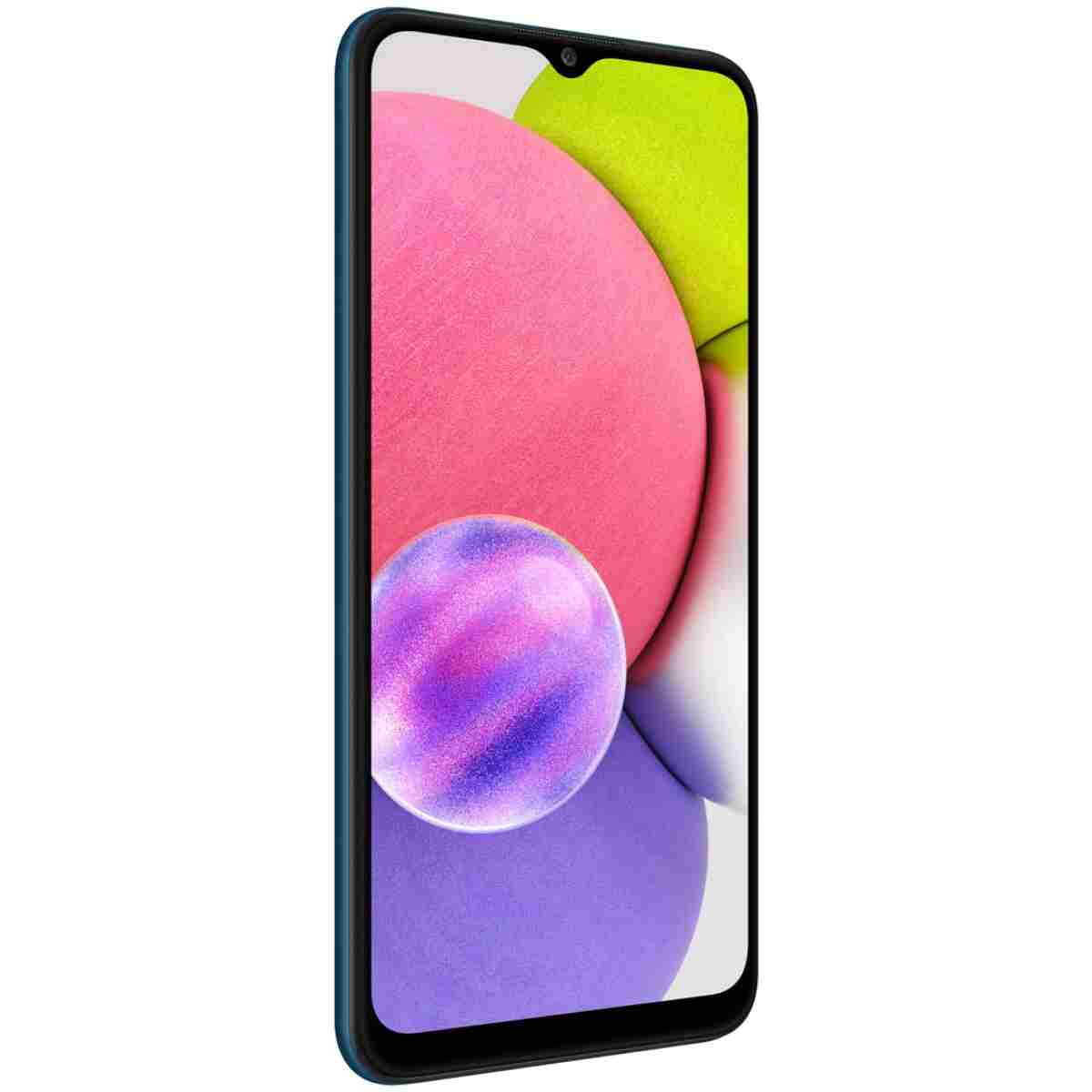 Samsung Galaxy A03s Cell Phone, AT&T GSM Unlocked Android Smartphone, 32GB, Long Lasting Battery, Expandable Storage, 3 Camera Lenses, Infinite Display - Black (Renewed)