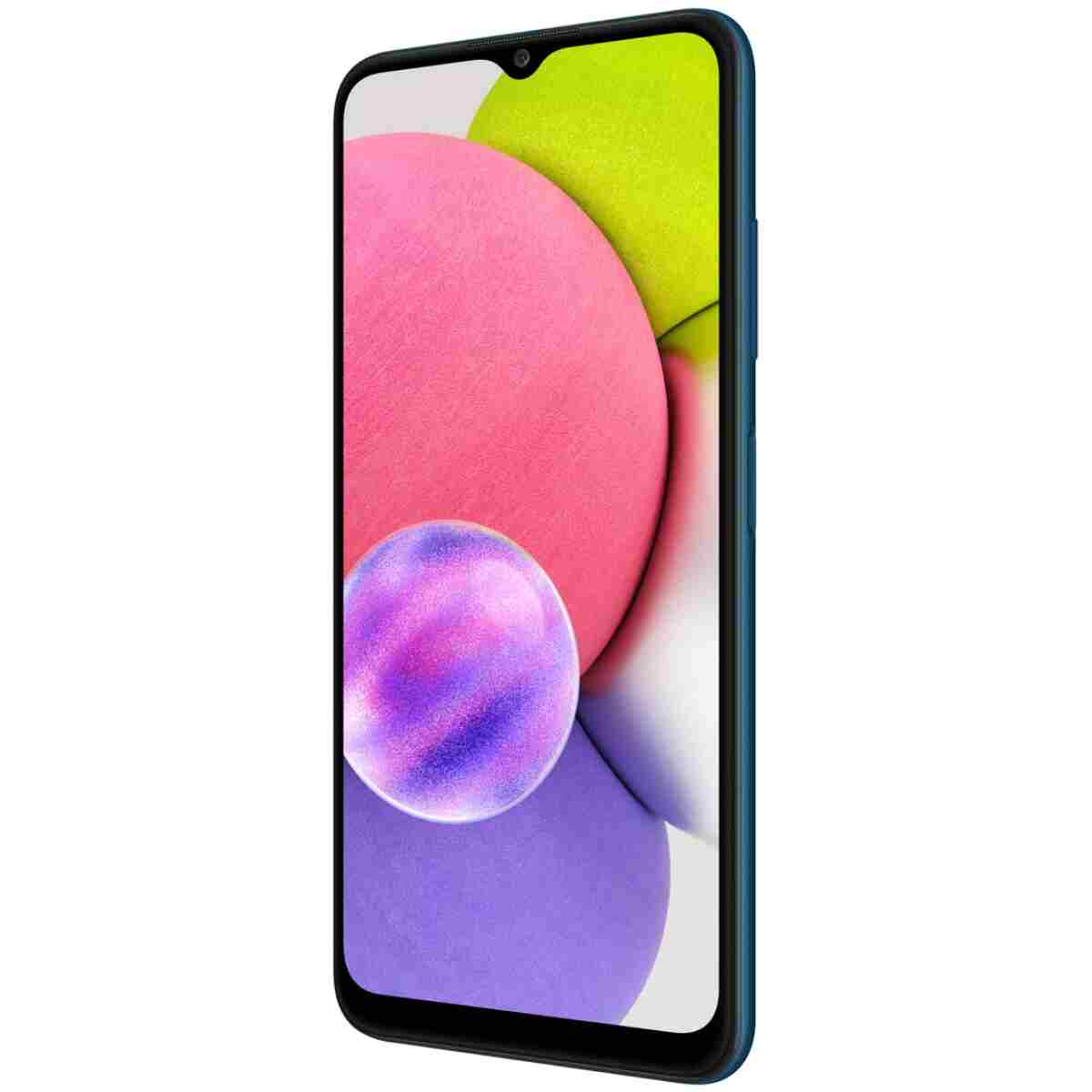 Samsung Galaxy A03s Cell Phone, AT&T GSM Unlocked Android Smartphone, 32GB, Long Lasting Battery, Expandable Storage, 3 Camera Lenses, Infinite Display - Black (Renewed)