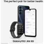 SAMSUNG Galaxy A16 5G A Series Cell Phone, Unlocked Android Smartphone, Large AMOLED Display, Durable Design, Super Fast Charging, Expandable Storage, US Version, 2025, Blue Black