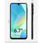 SAMSUNG Galaxy A16 5G A Series Cell Phone, Unlocked Android Smartphone, Large AMOLED Display, Durable Design, Super Fast Charging, Expandable Storage, US Version, 2025, Blue Black
