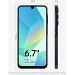 SAMSUNG Galaxy A16 5G A Series Cell Phone, Unlocked Android Smartphone, Large AMOLED Display, Durable Design, Super Fast Charging, Expandable Storage, US Version, 2025, Blue Black