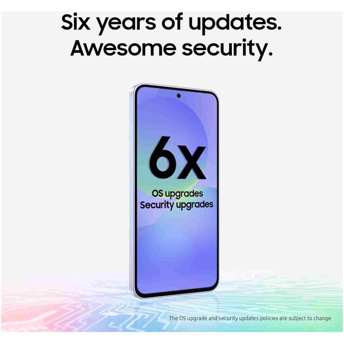 SAMSUNG Galaxy A36 5G A Series Cell Phone, 128GB Unlocked Android Smartphone, AMOLED Display, Rugged Design, US Version, 2025, US 1 Yr Manufacturer Warranty, Awesome Lavender