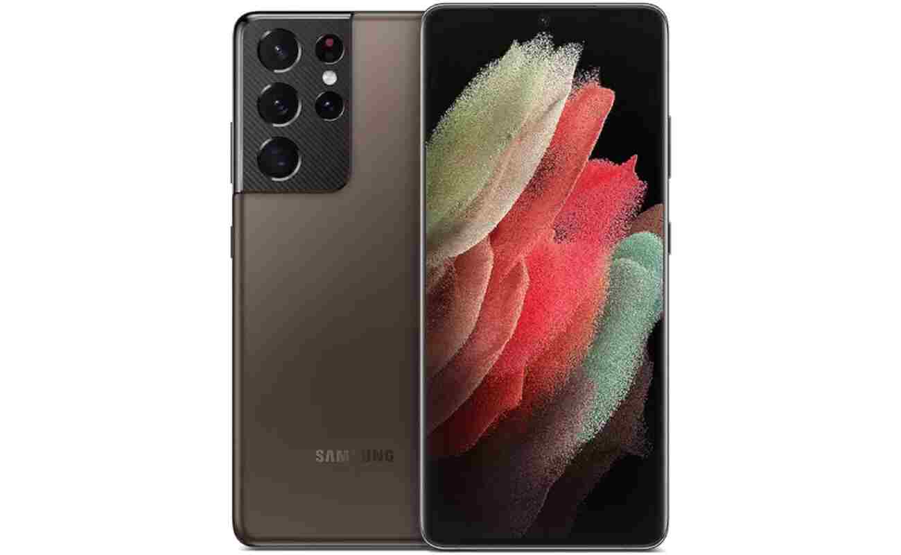 Samsung Galaxy S21 Ultra 5G, US Version, 128GB, Phantom Brown - Unlocked (Renewed)