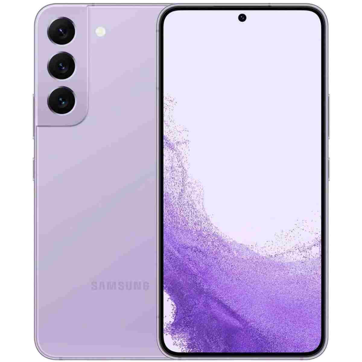 SAMSUNG Galaxy S22 5G, US Version, 128GB, Bora Purple - Unlocked (Renewed)