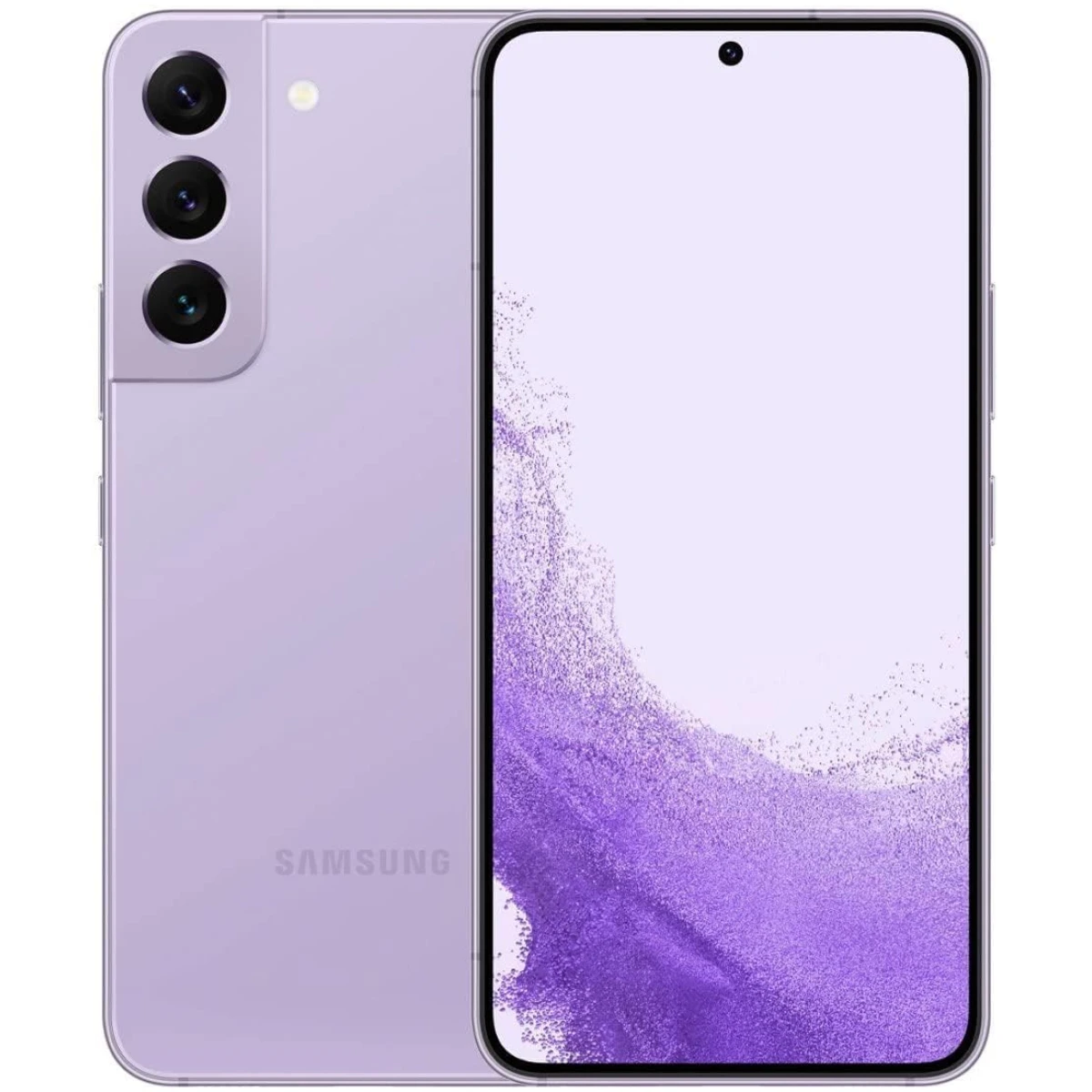 SAMSUNG Galaxy S22 5G, US Version, 128GB, Bora Purple - Unlocked (Renewed)