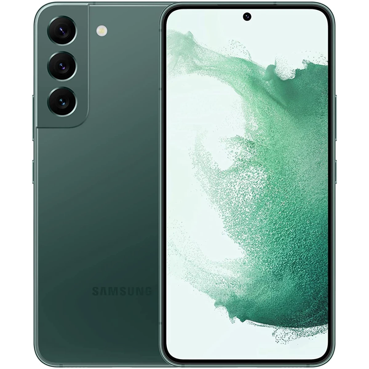 SAMSUNG Galaxy S22 5G, US Version, 128GB, Green - AT&T (Renewed)