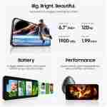 SAMSUNG Galaxy S24 FE AI Phone, 128GB Unlocked Android Smartphone, High-Res 50MP Camera, Long Battery Life, Brighter Display Screen, US Version, 2024, US 1 Yr Manufacturer...